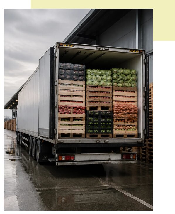 Перевозка плодоовощной продукции в Ишим по цене от 5197 р. | Агросервис-Шм
