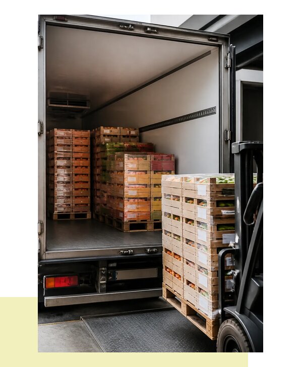 Перевозка сельхозпродукции на паллетах с доставкой в Ишим