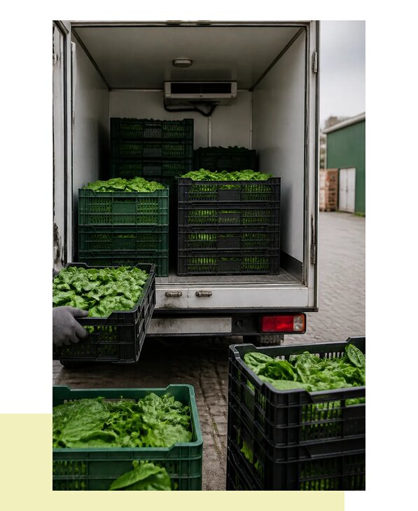 Перевозка шпината в Ишим с сохранением свежести продукции